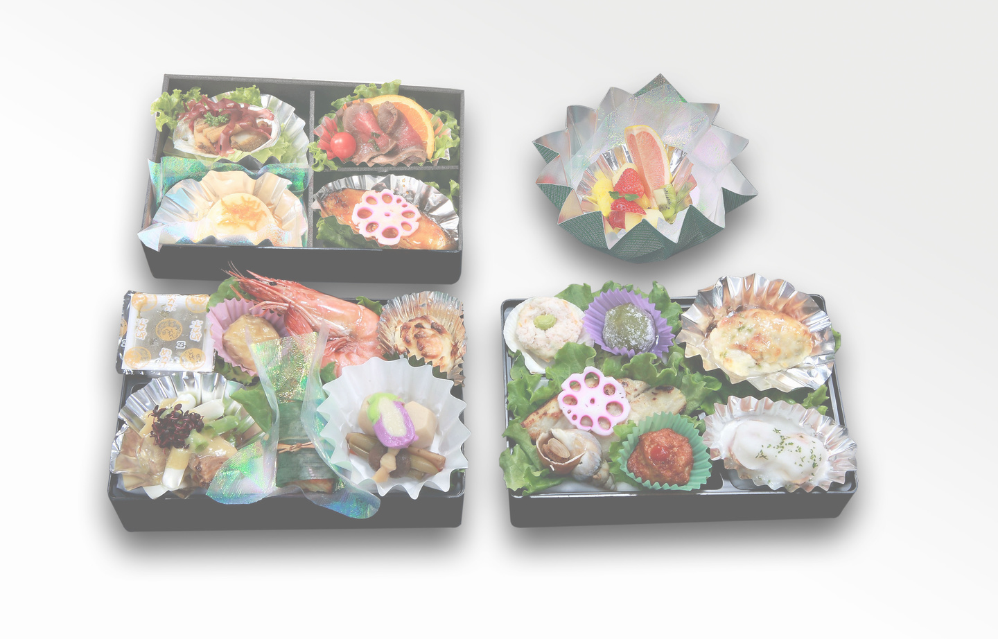 忌中引き折詰め料理